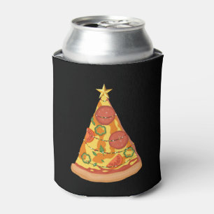 Christmas Pizza Can Cooler