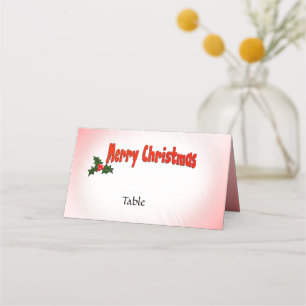 Christmas Place Cards