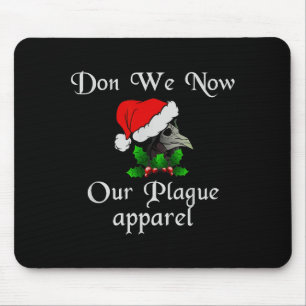Christmas Plague Doctor Mask Don We Now Our Plague Mouse Mat