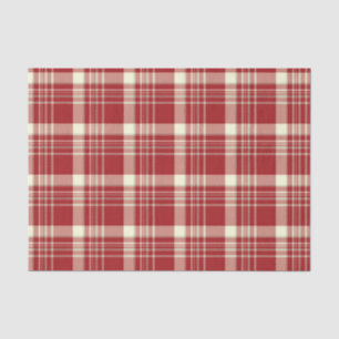 Christmas Plaid 07-TISSUE WRAPPING PAPER