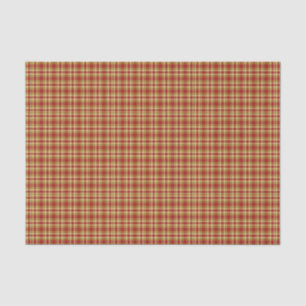 Christmas Plaid 15-TISSUE WRAPPING PAPER
