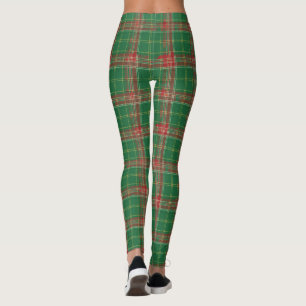 Christmas Plaid 7 Leggings