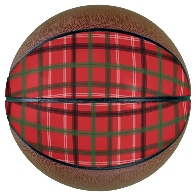 Christmas plaid basketball (Front)