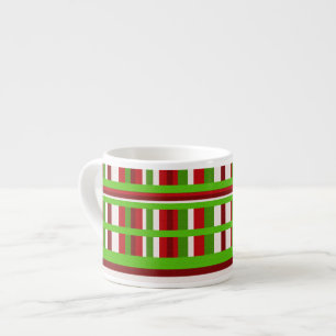 Christmas Plaid Espresso Cup