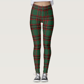 christmas plaid Leggings