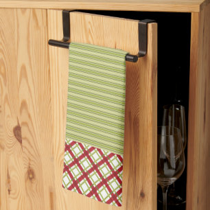 Christmas Plaid Microfiber Kitchen Towel