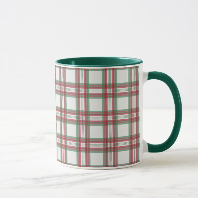 Christmas Plaid Mug (Right)