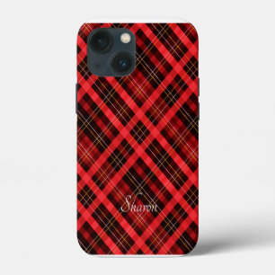 Christmas Plaid Pattern iPhone 13 Mini Case