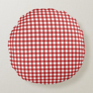 Christmas Plaid Pattern Throw Pillow