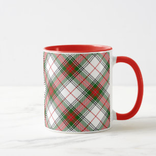 Christmas Plaid ~ Personalised Mug