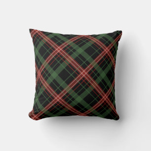 Christmas plaid, pillow