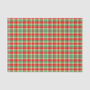 Christmas Plaid tissue paper