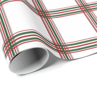 Christmas Plaid Wrapping Paper
