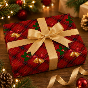 Christmas Plaid Wrapping Paper