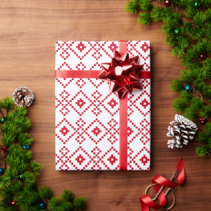 Christmas Plain Sweater Wrapping Paper