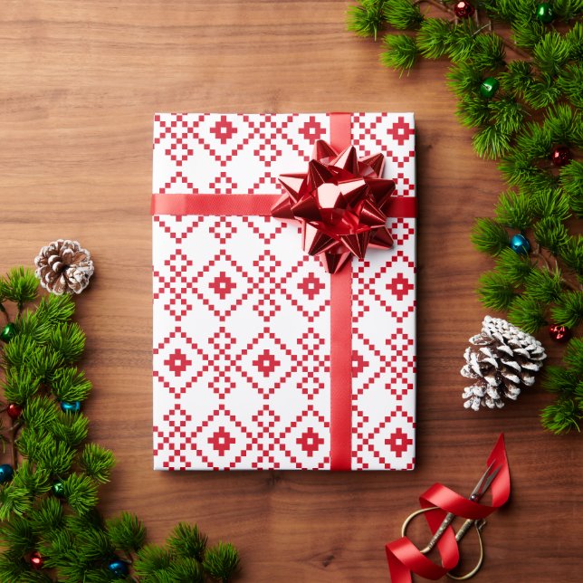 Christmas Plain Sweater Wrapping Paper (Holiday Gift)