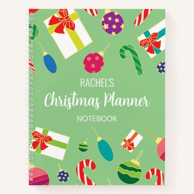 Christmas Planner Notebook (Front)