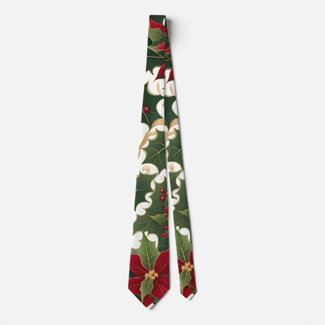 christmas plants galore tie (Front)