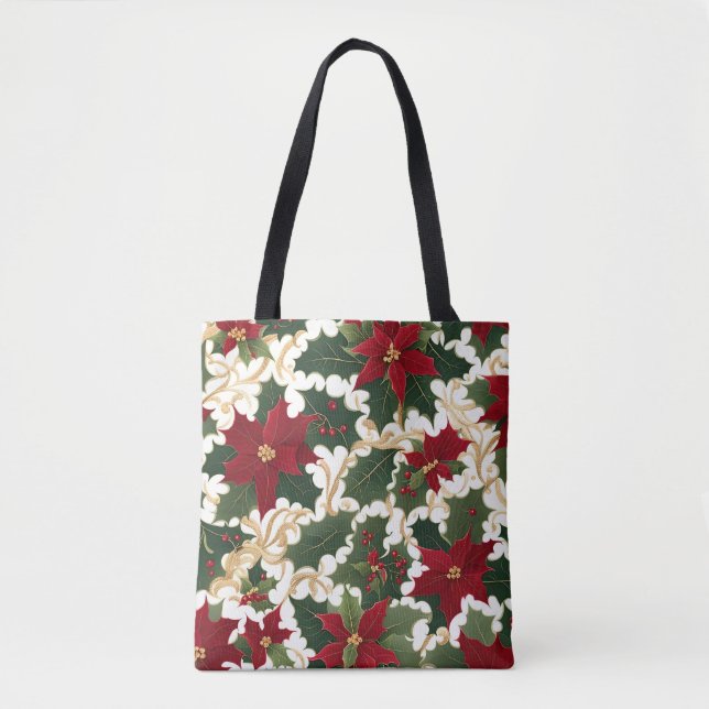christmas plants galore tote bag (Front)