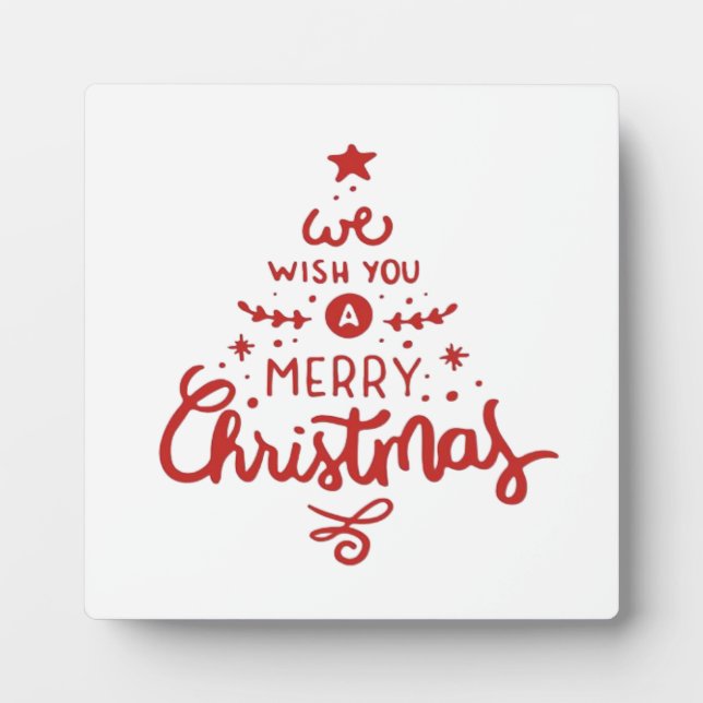 Christmas  plaque (Front)