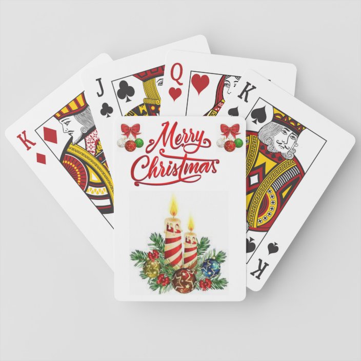 Christmas Playing Card Deck  Zazzle.co.uk