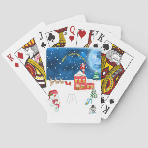 Christmas  playing cards