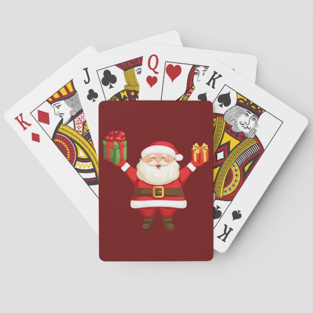 Christmas Playing Cards (Back)