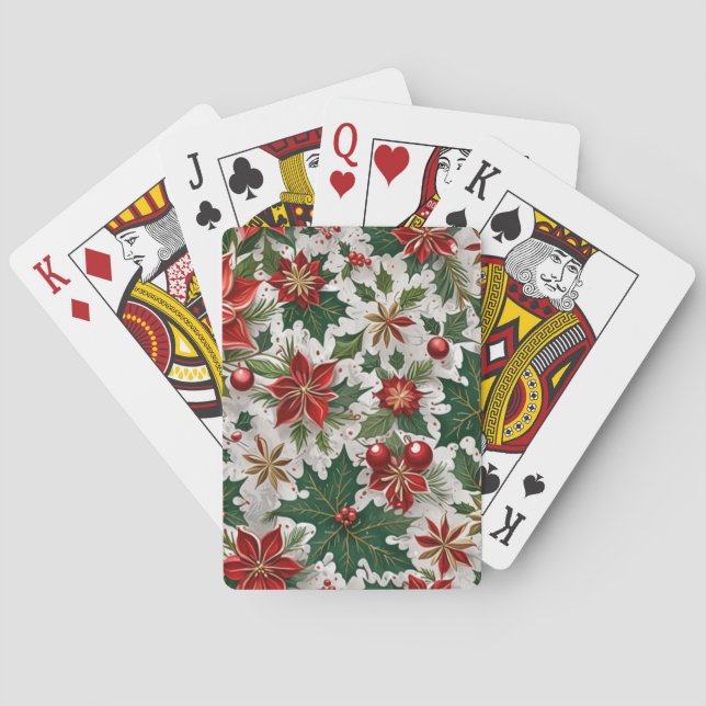Christmas Playing Cards (Back)
