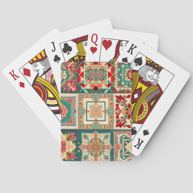 Christmas Playing Cards (Back)