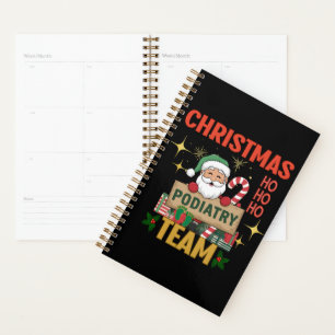 Christmas Podiatry Team - Festive Foot Care Profes Planner
