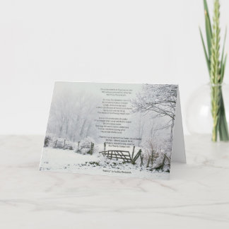 Christmas Poem Card