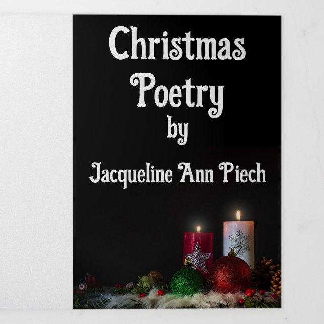Christmas Poetry Trifold Pamphlet  (Cover)