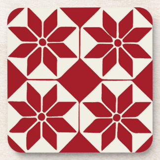 Christmas Poinsettia Coaster