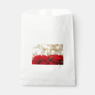Christmas Poinsettia Favour Bags
