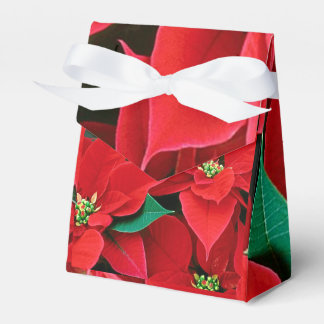Christmas Poinsettia Favour Box