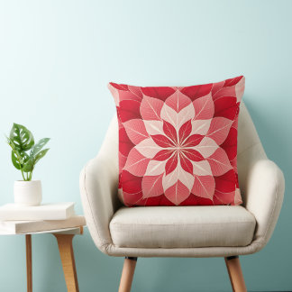  Christmas Poinsettia  Festive  Cushion