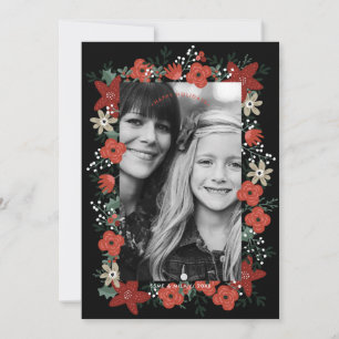 Christmas Poinsettia Foliage