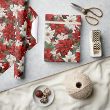 Christmas Poinsettia – Holiday Floral Design