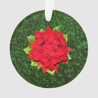 Christmas Poinsettia Ornament