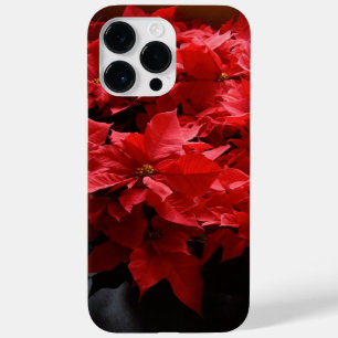 Christmas Poinsettias Red Case-Mate iPhone 14 Pro Max Case