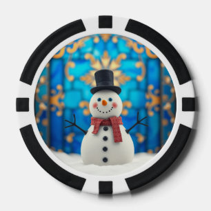 Christmas Poker Night Gift Chips