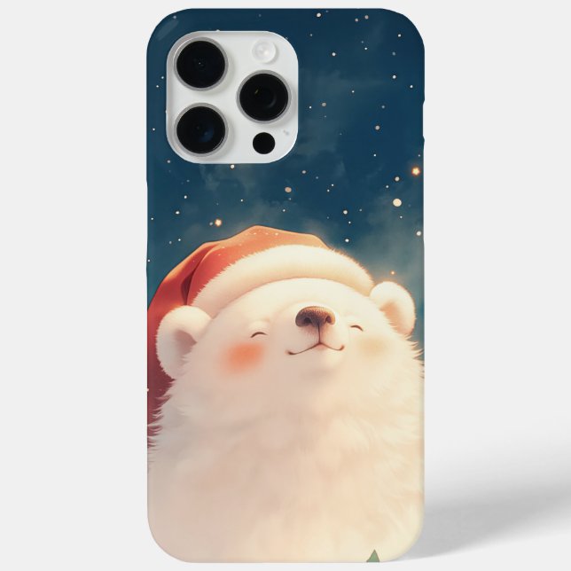 Christmas Polar Bear Case-Mate iPhone Case (Back)