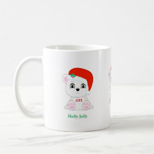 Christmas Polar Bear Coffee Mug