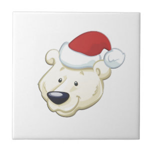 Christmas Polar Bear Tile