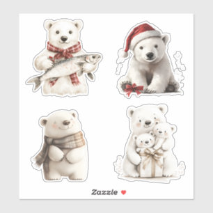 Christmas Polar Bears