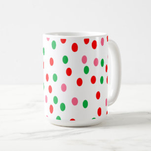 Christmas Polka Dots Coffee Mug
