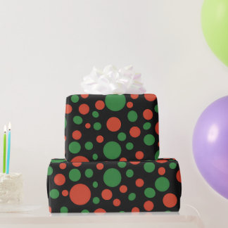 Christmas Polka Dots !  Wrapping Paper