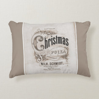 Christmas Polka Pillow