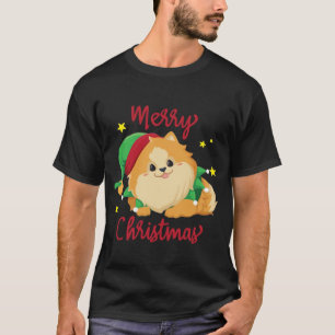 Christmas Pomeranian Merry Xmas Essential T-Shirt