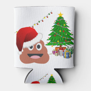 christmas poo can cooler